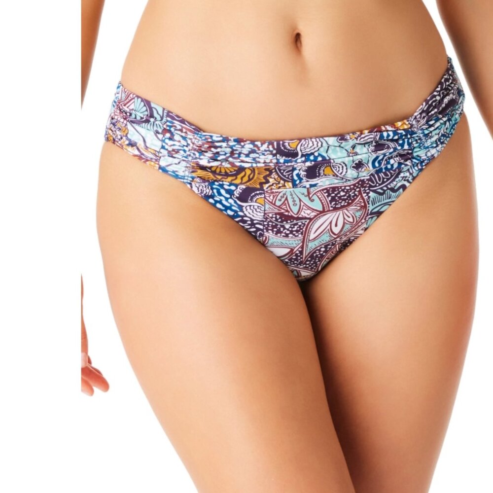 Womens Printed Hipster Swim Bottom Separates